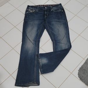 Womens size 29 Easy Boot rock revival jeans